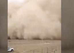 沙尘暴视频,视觉冲击下的自然力量展现